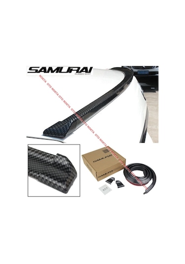 Fıat Brava Uyumlubagaj Üstü Kırılmaz Karbon Spoiler