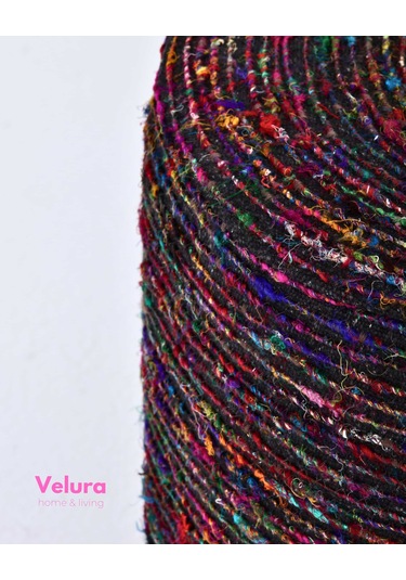 Silk Black - Puf Pembe