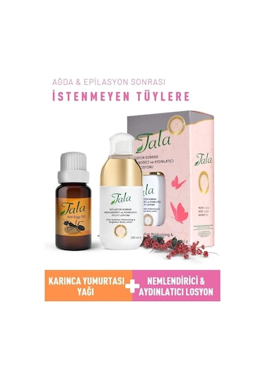 Karınca Yumurtası Yağı & Epilasyon Sonrası Nemlendirici Ve Aydınlatıcı Vücut Losyonu 100 ML