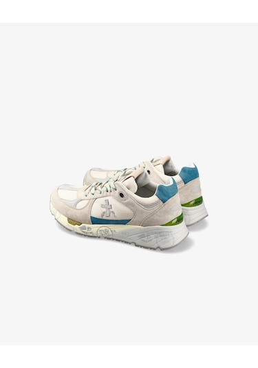 Premiata Sneakers Mase 7294 Beyaz Mavi Beyaz - Mavi