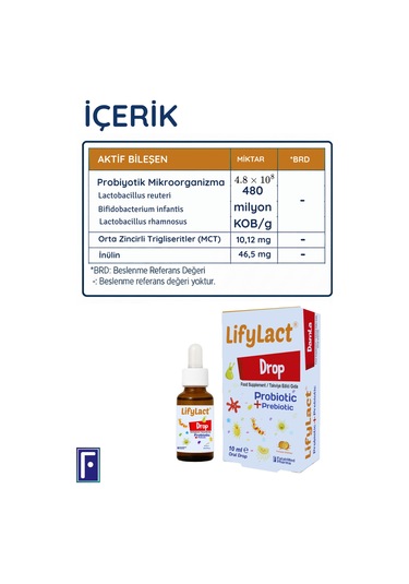 Lifylact Probiyotik Damla 10 ML