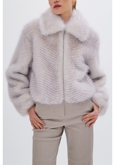 Valmenti Kadın Tekstil Mont 616 5212 Bn Pls Mont Sk24/25 Beyaz Kırcıllı Beyaz