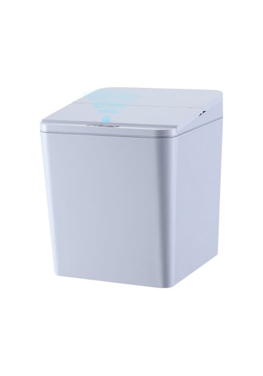 6l Gri Otomatik Entegre Kapaklı Entegre Sensörlü Masaüstü/araç İçin Çöp Kutusu Pil Dahil Değil Diğer Diğer