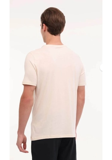 Lumberjack Mb Ct110 Pm C Nk T-sh 5fx Erkek Kısa Kol Tişört Bej