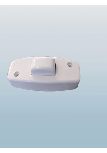 Çetinler Çıt Çıt Butonlu Ara Puar Anahtar Beyaz Far Klasik