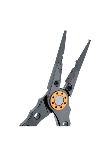 Xiyyadms Deniz Yıldızı Olta Tırnakçı - Gri 6061 Uçak Alüminyum Gövde, Paslanmaz Çelik Çeneli, Olta İpi Kesici Ve Tırnak Çıkarıcı, Taşınabilir Çanta İle