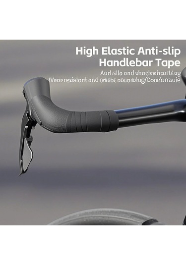 Geeksen Bisiklet El Tutucu Bandı Pu+eva Kaymaz Dayanıklı Sönükleyici Ter Emici 2,16m Sarı Mavi Turuncu Renk Seçenekli Çok Renkli