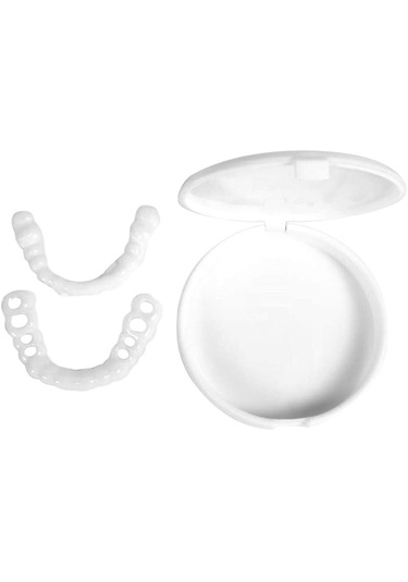 Dolıty Silika Gülümseyen Snap Sahte Kaplamalar Kozmetik Kapak