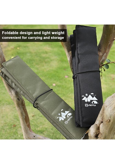 Moveevo Taşınabilir Su Geçirmez Kamp Oturağı - Islak Çimlerde Rahat Oturma Keyfi Kahverengi