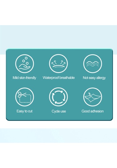 Geeroyoo Yenidoğan Bebekler İçin Su Geçirmez Nefes Alabilir Silikon Kulak Düzeltme Bandı