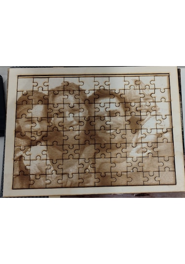 Kişiye Özel Ahşap Puzzle 1 Adet
