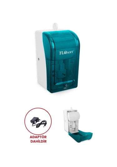 Flosoft Diva Otomatik Sıvı Sabun Verici 700ml Adaptör Dalihdir Renkli