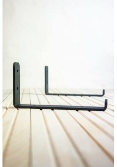 Dekoratif Metal Raf Ayağı 1 Adet