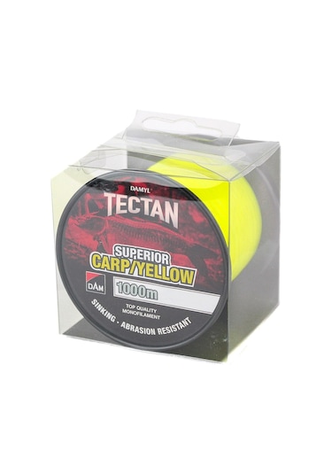 Dam Tectan Superior 1000mt 0.33mm Carp/yellow Monofilament Misina