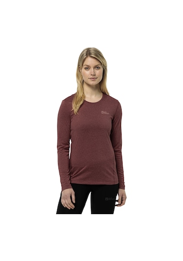 Jack Wolfskin Jack Wolfskın Sky Thermal L/s W 2191 Bordo