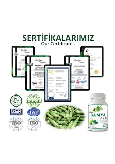 Gökçek Şifa Bamya Kapsül Okra Capsule