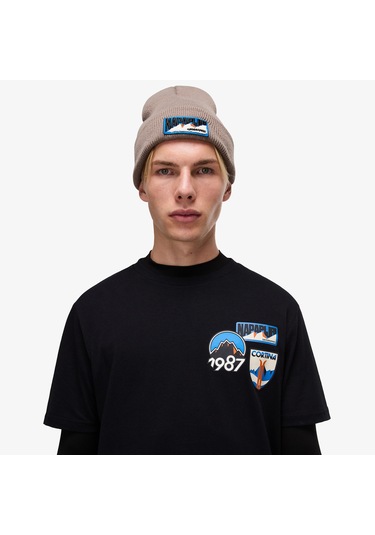 Napapijri S-montepiana Erkek Siyah T-shirt Np0a88sv9411 Siyah