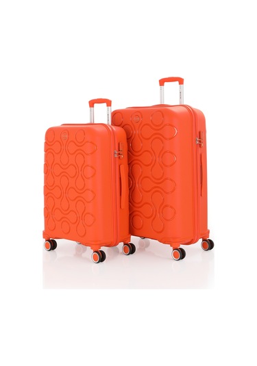 Mçs Polipropilen 2li Valiz Seti Büyük & Orta V376 S23sy1000048-set 00314 Portakal