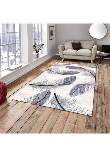 Kadife 4 M2 Ve 6 M2 Seçenekli Lastikli Halı Örtüsü Ort202