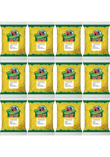 Orti Pilavlık Bulgur 12 x 1 KG