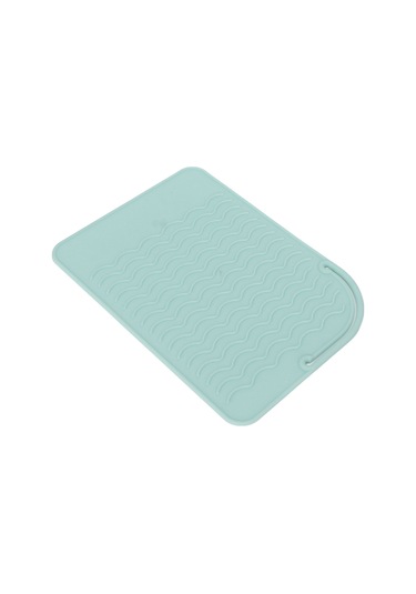 Maiyame Islak Isı Yalıtım Matı, Silikon Tabak Yalıtımı, Anti Kayma Dalgalı Desen, Mutfak Ve Saç Kayısı Kullanıma Uygun, Yeşil