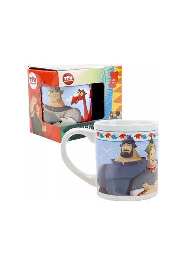 Nd Plej Hediye Paketindeki Üç Kahraman 220 Ml, Porselen Kupa 219631367 Beyaz