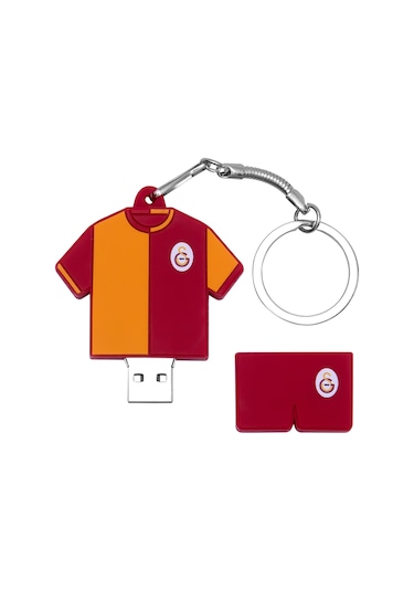 Galatasaray Lisanslı Taraftar 64gb Usb Bellek Anahtarlık