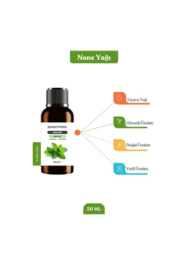 Savonnova Nane Yağı 50 ML