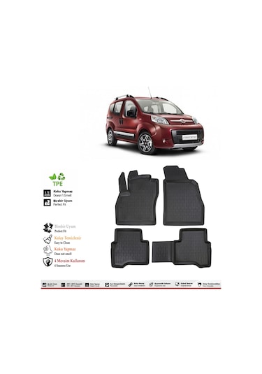 Fiat Fiorino 2011 Model 4d Havuzlu Paspas