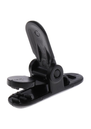 Homyl 10 Parça Plastik Kravat Acil Tente Seti Tarp Siyah Siyah