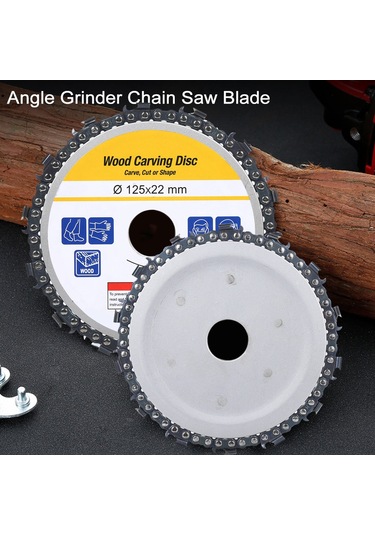 Singree Kolay Takılıp Çıkarılabilen Yüksek Hızlı Zincirli Açılı Taşlama Diski, Ahşap İşleri Ve Kök Oymacılığı İçin İdeal