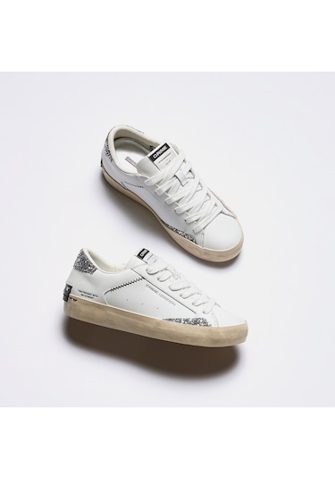 Sneaker Kadın 29000pp8.10 Crime London Dıstressed 10/c08l White Beyaz