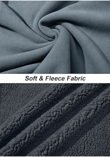 Oversize Peluş Sweatshirt Erkek Polar Sweatshirt Erkek Sweatshirt Oversıze-peluss füme