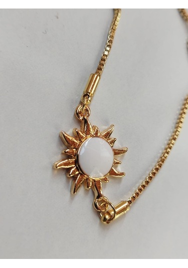 Güneş Tasarımlı Ayarlanabilir Bileklik Şık Hediyelik Çok Renkli