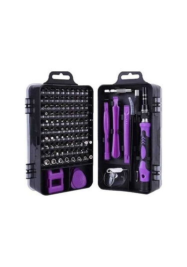 Dancemonkey 115'li Tornavida Seti, Mini Tamir Kiti,紧凑型工具组