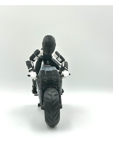 3d Baskı Spor Motosiklet + Dummy Sürücü Figürü Hareketli Tekerlekli Koleksiyon Seti DUMMY 242494683 1089
