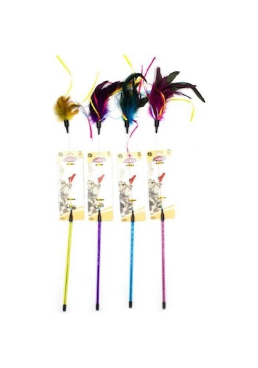 Catlife Kediler İçin Oyuncak Olta Zilli 65cm
