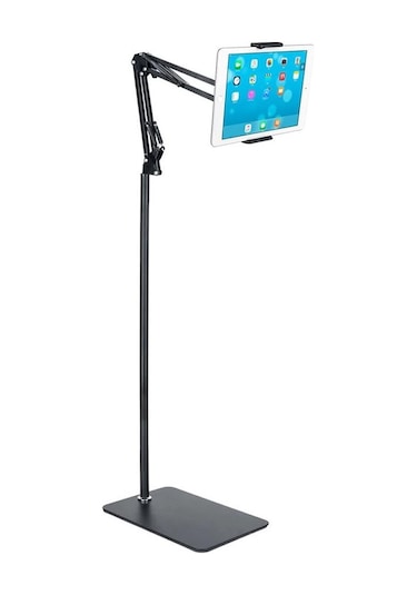 UpWay Tablet Telefon Zemin Standı 175cm Universal 360 Derece Hare