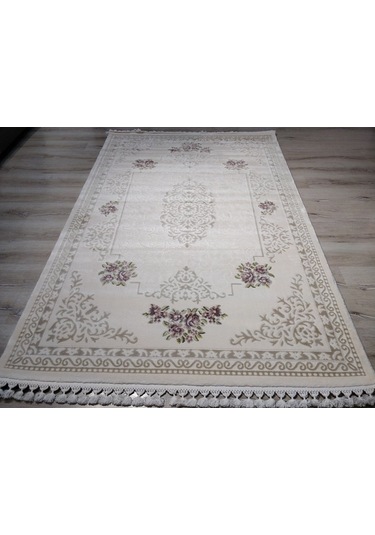 Halı Sarayı Samira 12814r Krem 125x180 Cm Salon Halısı