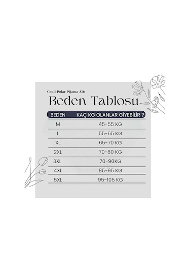 Lüx Polar Cepli Kışlık Kadın Pijama Altı Tek Alt Ra1 Pembe