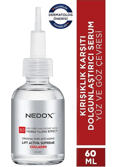 Nedox   Dolgunlaştırıcı Kolajen Serum 60 ML