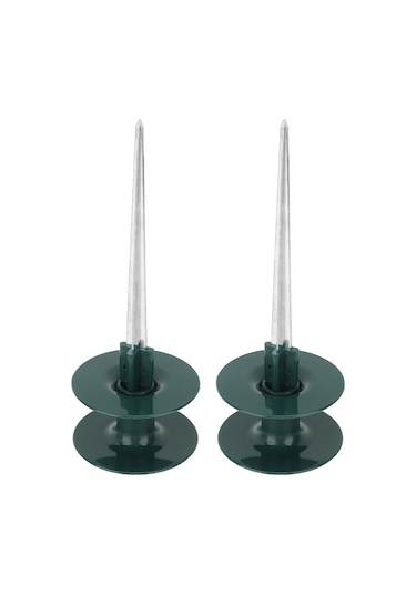 Kosona Bahçe Su Borusu Yönlendirici Çivi, Abs Ve Çinko Alaşımlı, Kayar Rulmanlı, Bitki Korumak, Kolay Kurulum, 2 Adet