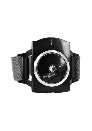 Vkemall Akıllı Horlama Durdurucu Bilek Tipi Mini Elektronik Uyku Asistanı Horlama Önleyi Siyah