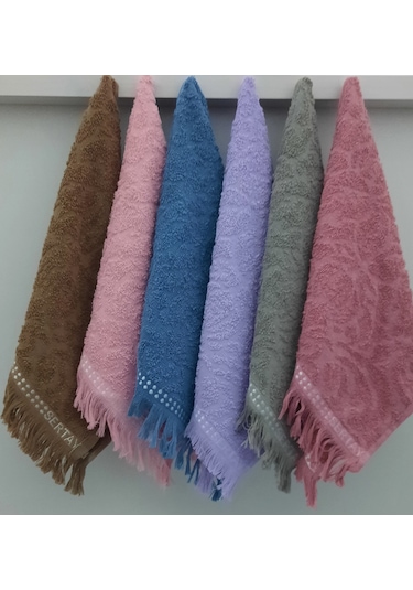 Sertay 30x50 Coco Desen Mutfak Havlusu 6'lı Asorti 1