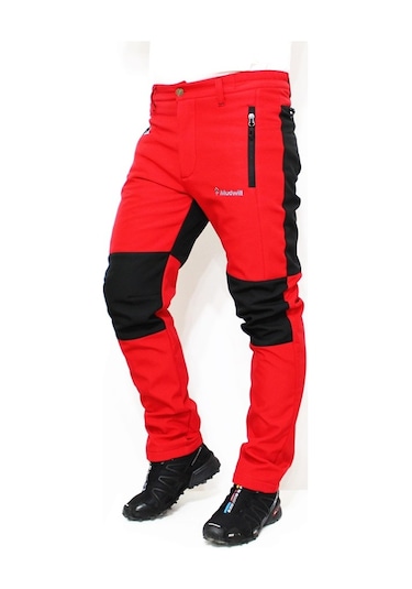 Mudwill Kışlık Softshell Pantolon (600202) - Kırmızı