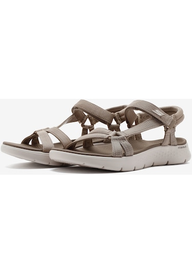 Skechers Go Walk Flex Sandal - Sublime Kadın Bej Sandalet 141451 Tpe Bej