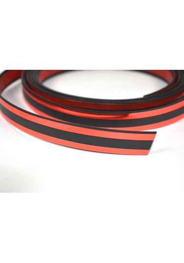 Çift Şerit Kırmızı 20 mm 3 metre Nikelaj Şerit