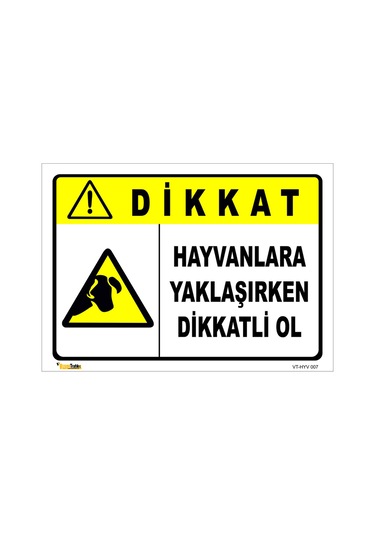 HAYVANLARA YAKLAŞIRKEN DİKKATLİ OL