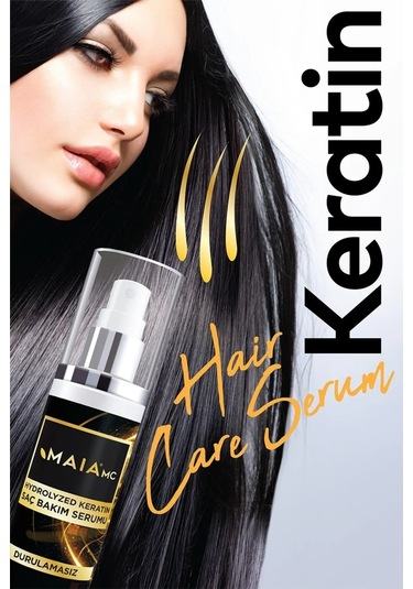 Maia Mc Saç Serumu 100 ML + Keratin Saç Kremi 250 ML + Keratin Şampuan 400 ML