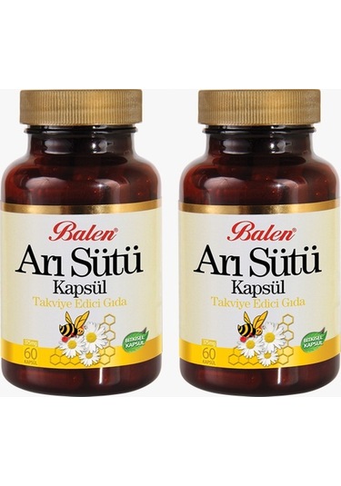 Balen Ari Sütü 120 Kapsül 375 Mg X 2 Kutu -